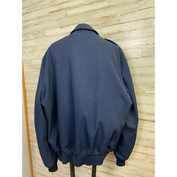 Vintage U.S. Army Blue Military Jacket W/ Patches Size 44 Reg. Cold War Veteran - Picture 4 of 5